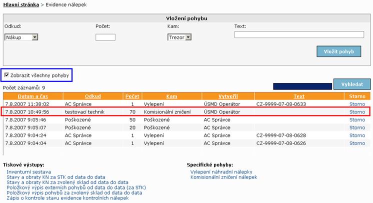 EvidenceNalepek_KomisZnic